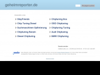 Screenshot des Blogs Geheimreporter – Wissen ist Macht