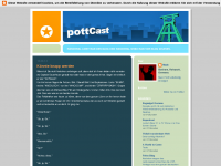 Screenshot des Blogs pottCast