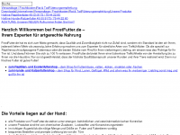 Screenshot des Blogs ProVeggie.de