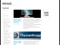 Screenshot des Blogs r99t.Blog – Websecurity, News und anderes Gesülze…