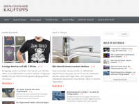 Screenshot des Blogs Idealconsumer
