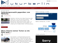 Screenshot des Blogs Futurberlin