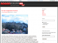 Screenshot des Blogs Rosenbaum Presseblog