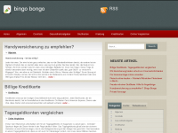 Screenshot des Blogs Charts & News