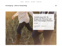 Screenshot des Blogs Kissnapping – Alles rund um die Liebe