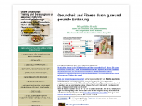 Screenshot des Blogs Gesund-und-Aktiv