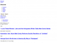 Screenshot des Blogs Christian´s Blog