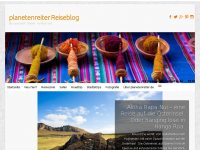 Screenshot des Blogs planetenreiter.de