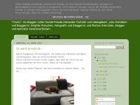 Screenshot des Blogs Border Terrier Charly aus Thun
