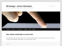 Screenshot des Blogs Arbeitsbuch von RE-Design