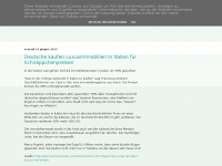 Screenshot des Blogs Haus Kaufen in Italien