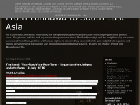 Screenshot des Blogs From Yannawa to South East Asia -Holgers Blog