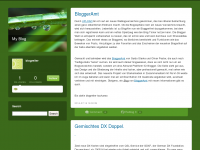 Screenshot des Blogs Blogreiter