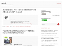 Screenshot des Blogs Tabletik Tablets und Tablet-PCs