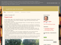 Screenshot des Blogs Brauel in Ulaya