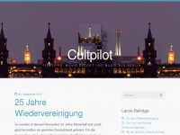 Screenshot des Blogs cultpilot