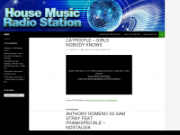 Screenshot des Blogs House DJ Blog