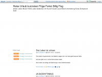 Screenshot des Blogs Enjoy life in India