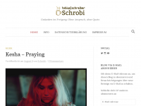Screenshot des Blogs Schrobi