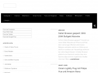 Screenshot des Blogs Tutsi kommentiert die Welt