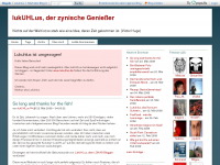 Screenshot des Blogs lukUHLus