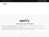 Screenshot des Blogs Spark5 Blog