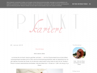 Screenshot des Blogs Punktkariert