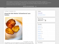 Screenshot des Blogs James Dinner