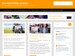 Screenshot des Blogs Das Objektmöbel Journal