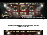Screenshot des Blogs Deutschmusik Song Contest