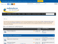 Screenshot des Blogs myReiseforum — Ihre Community rund ums Reisen