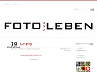 Screenshot des Blogs FotoundLeben
