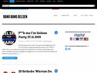 Screenshot des Blogs Bang Bang Gelsen