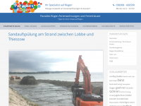 Screenshot des Blogs Ferienwohnung auf Rügen
