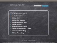 Screenshot des Blogs Schlossjunge Bloggt