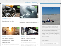 Screenshot des Blogs Verkehrssicherheitsblog