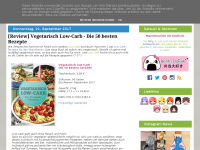 Screenshot des Blogs Kirschkuchen