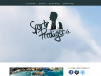Screenshot des Blogs Outdoor Sportbekleidung | Sportprediger