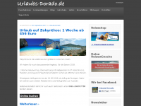 Screenshot des Blogs Urlaubs-Dorado