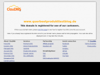 Screenshot des Blogs Querbeet Sandra’s Produkttestblog
