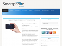 Screenshot des Blogs SMARTPHONE MAGAZINE