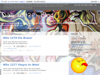 Screenshot des Blogs Das Witze Blog