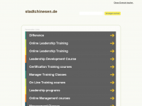 Screenshot des Blogs Stadtchinesen – Der China-Blog