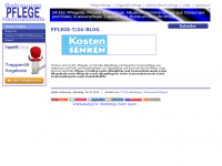 Screenshot des Blogs PFLEGE-7/24-Blog