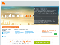 Screenshot des Blogs App Boerse