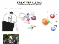 Screenshot des Blogs Kreativer Alltag