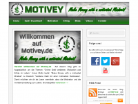Screenshot des Blogs Motivey.de – Make Money with a motivated Mindset!