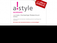 Screenshot des Blogs a!style – Dein Modeschmuck Blog!