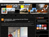 Screenshot des Blogs Saarfuchs on Tour!