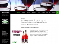 Screenshot des Blogs Wein im WWW